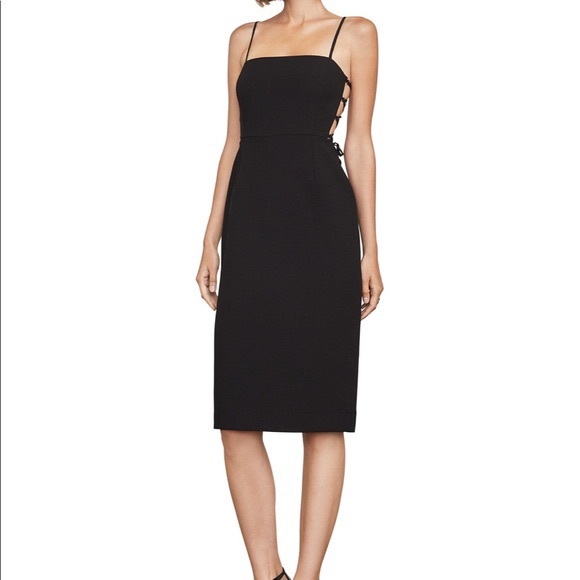 BCBGMax Azria Women's Esmee Cutout Halter Dress - Picture 3 of 3